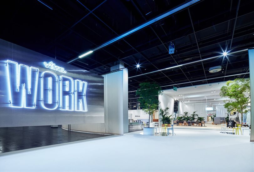 El proyecto Work de Vitra en Orgatec reúne a empresas de diseño, arquitectura y tecnología con una afinidad en la concepción del espacio de trabajo actual