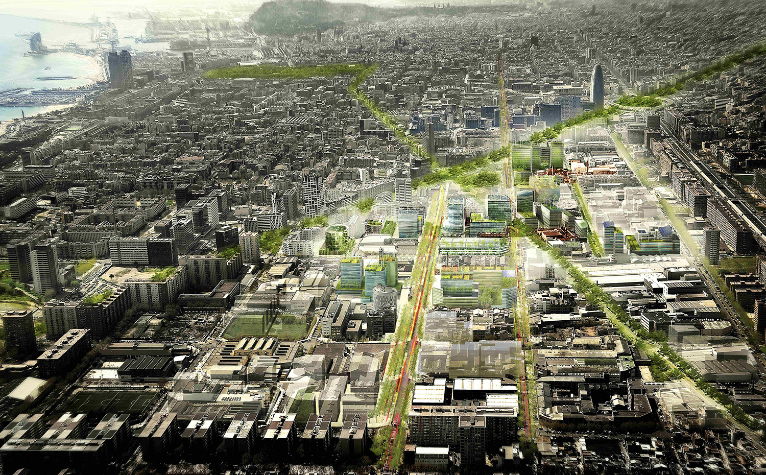 AERIA-V051. La antigua fábrica de Ca l'Alier, en el distrito 22@ de Barcelona, se convertirá en la primera pieza de la iniciativa municipal Smart City Campus con la instalación de las multinacionales tecnológicas Cisco y Schneider Electric