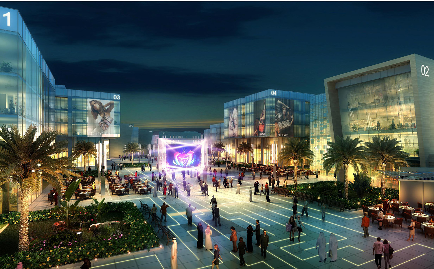 silicon smart city. El proyecto Silicon Park en Dubai comprende 142.000 metros cuadrados de espacio comercial y residencial servido por una infraestructura de transporte exclusivamente eléctrico