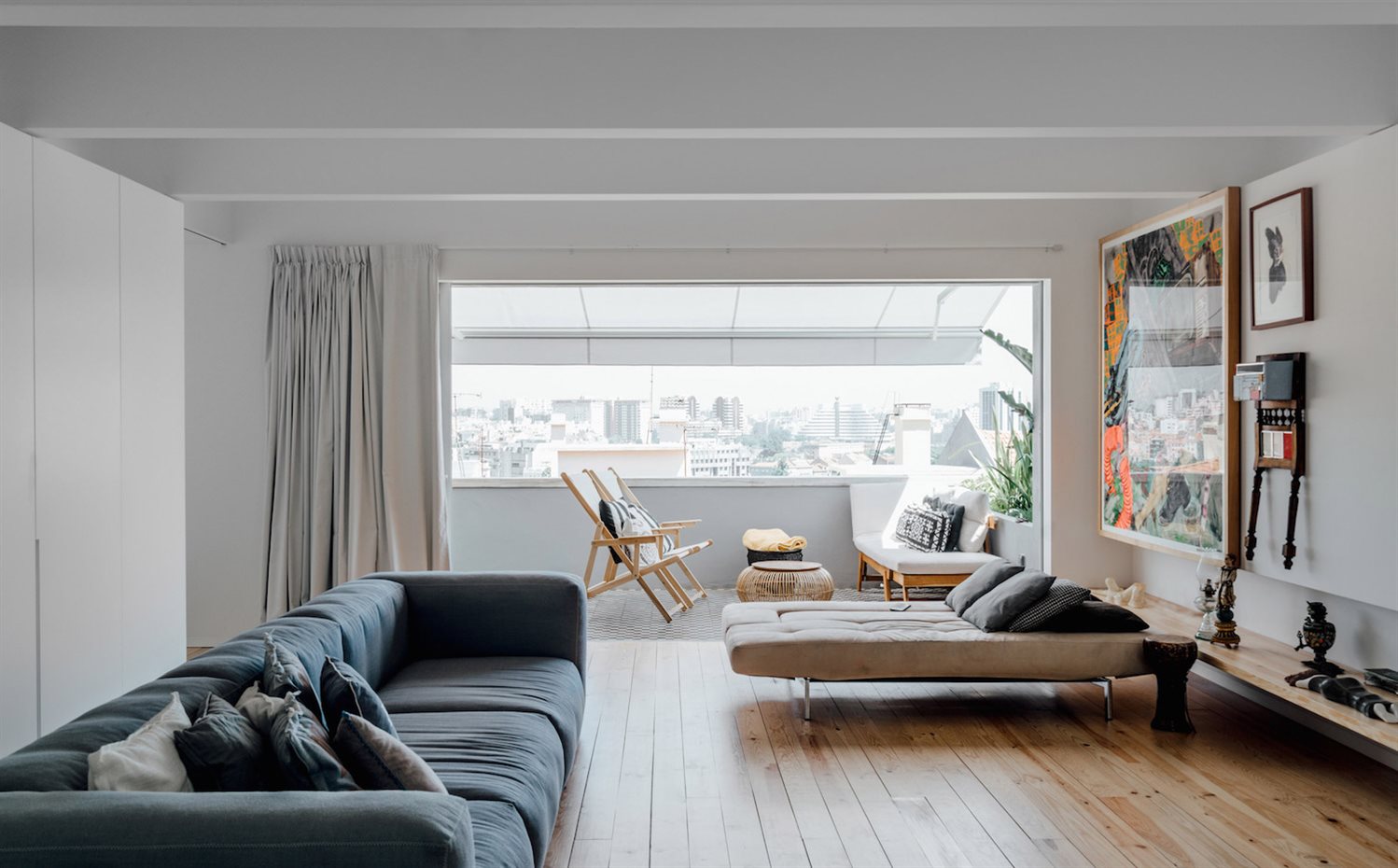 atelier-data9. El apartamento se beneficia de grandes vistas a Lisboa