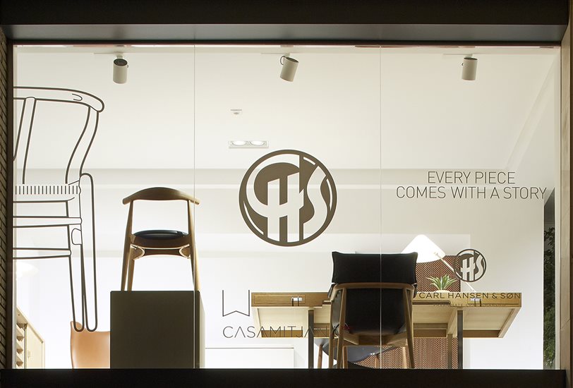 La tienda se encuentra en el distrito de Sarrià-Sant Gervasi de Barcelona