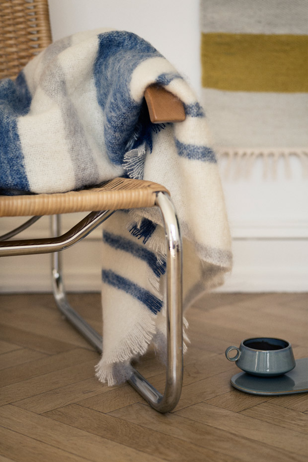 Ferm-Livingok. [04] Manta de mohair, de Ferm Living