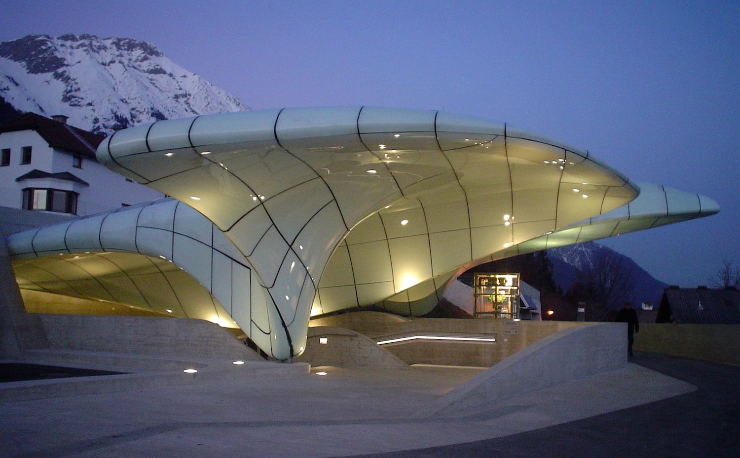  Funicular de Hungerburg, Zaha Hadid