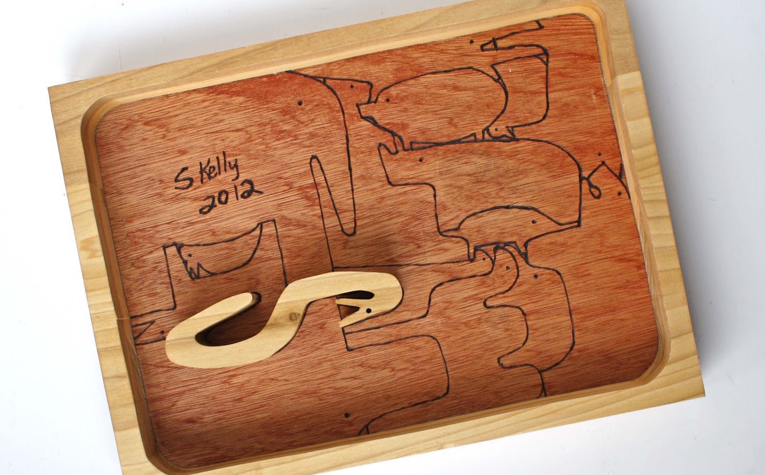 animal2. Los famosos Animal Puzzle, que Enzo Mari creó en los años 50 inspirándose en sus sueños, los comercializa Danese