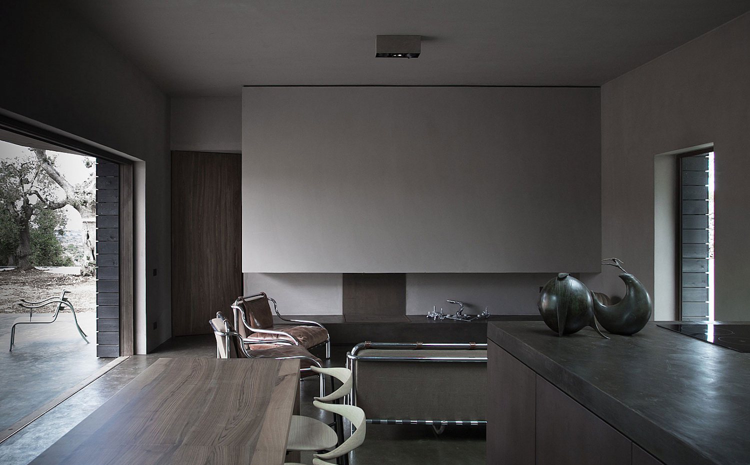 jmg house10. Se optó por una decoración elegante y minimalista