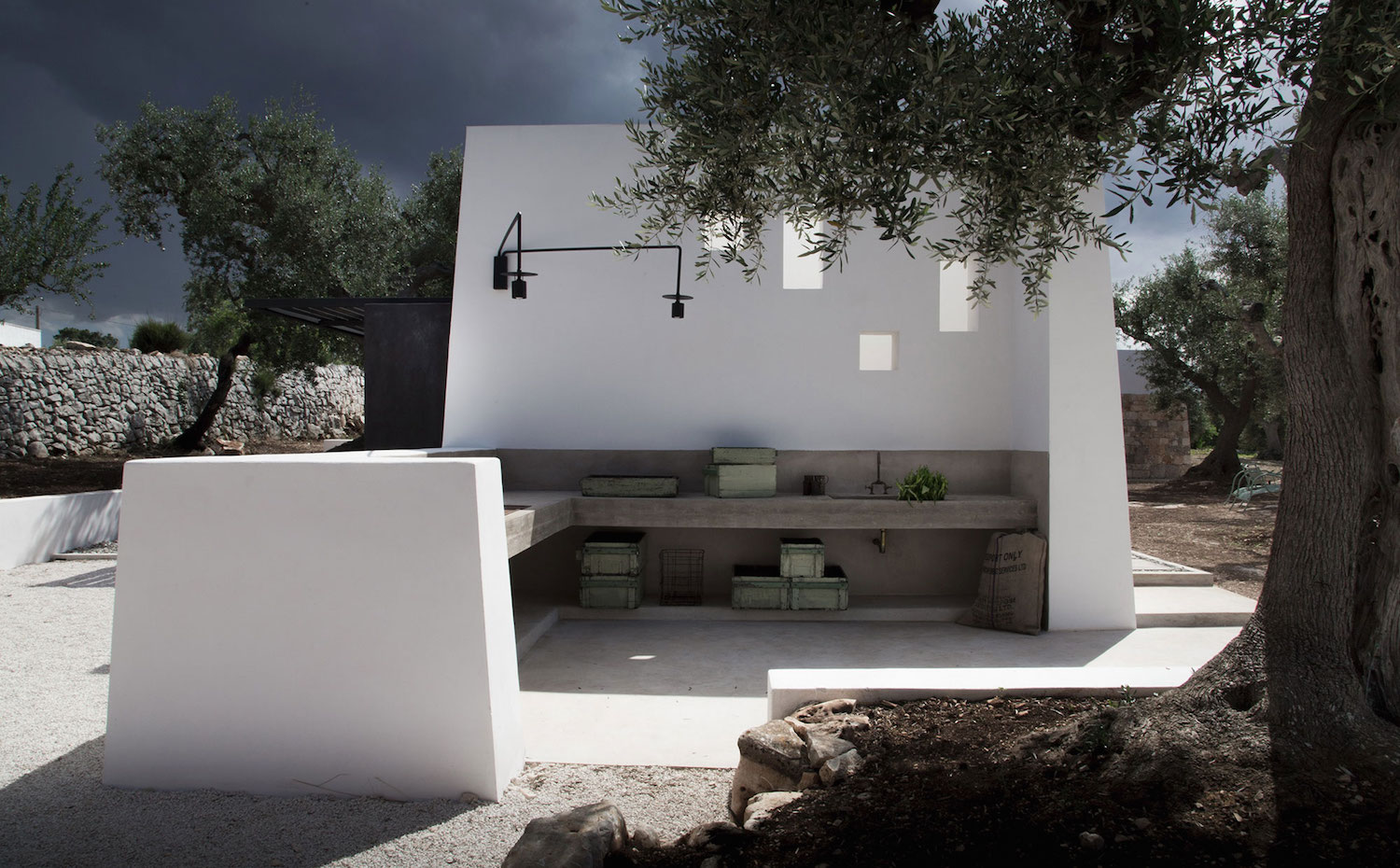 jmg house9. Espacio para cocinar al aire libre