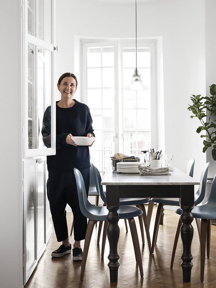 En casa de H&M 08. El office es uno de los espacios en los que la familia de Evelina se reúne más a menudo