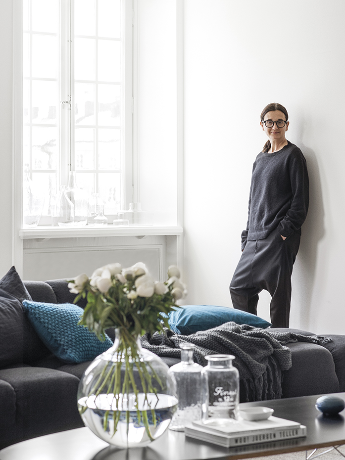 En casa de H&M 10. Evelina Kravaev-Sódeberg, directora creativa de H&M Home, en su apartamento de Estocolmo 