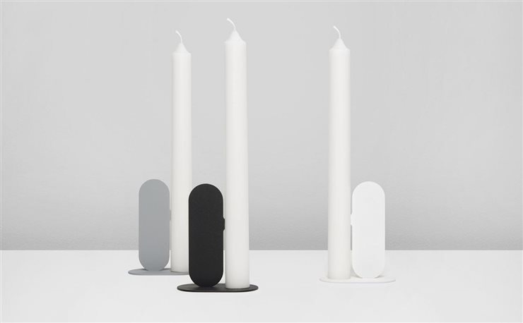 El candelabro Nose en sus tres colores