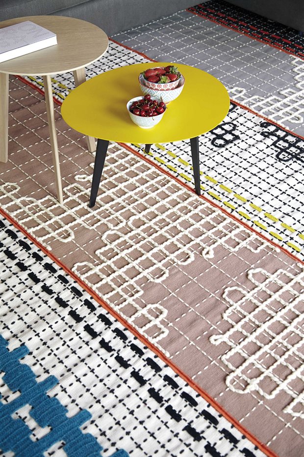 Bandas Patricia Urquiola. Las piezas intercambiables le dan versatilidad al modelo Bandas, diseño de Patricia Urquiola para GAN
