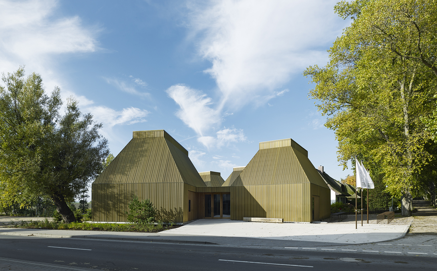 Museo de Arte de Ahrenshoop (Alemania), de Staab Architekten. Premios Europeos del Cobre en la Arquitectura