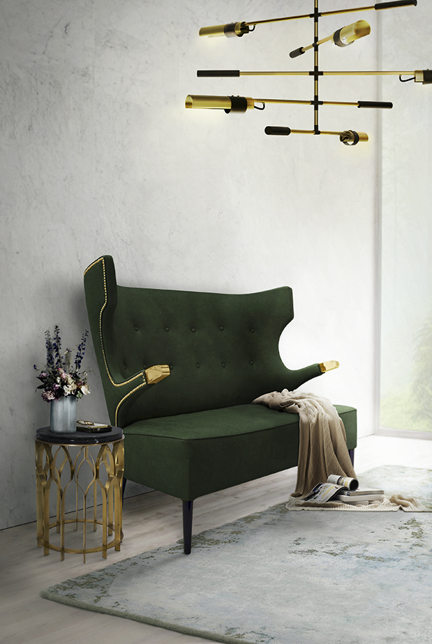 Living-Room-Ideas-2016-living-room-sets-1. Sofá Sika, de Brabbu, inspirado en las cornamentas de los ciervos