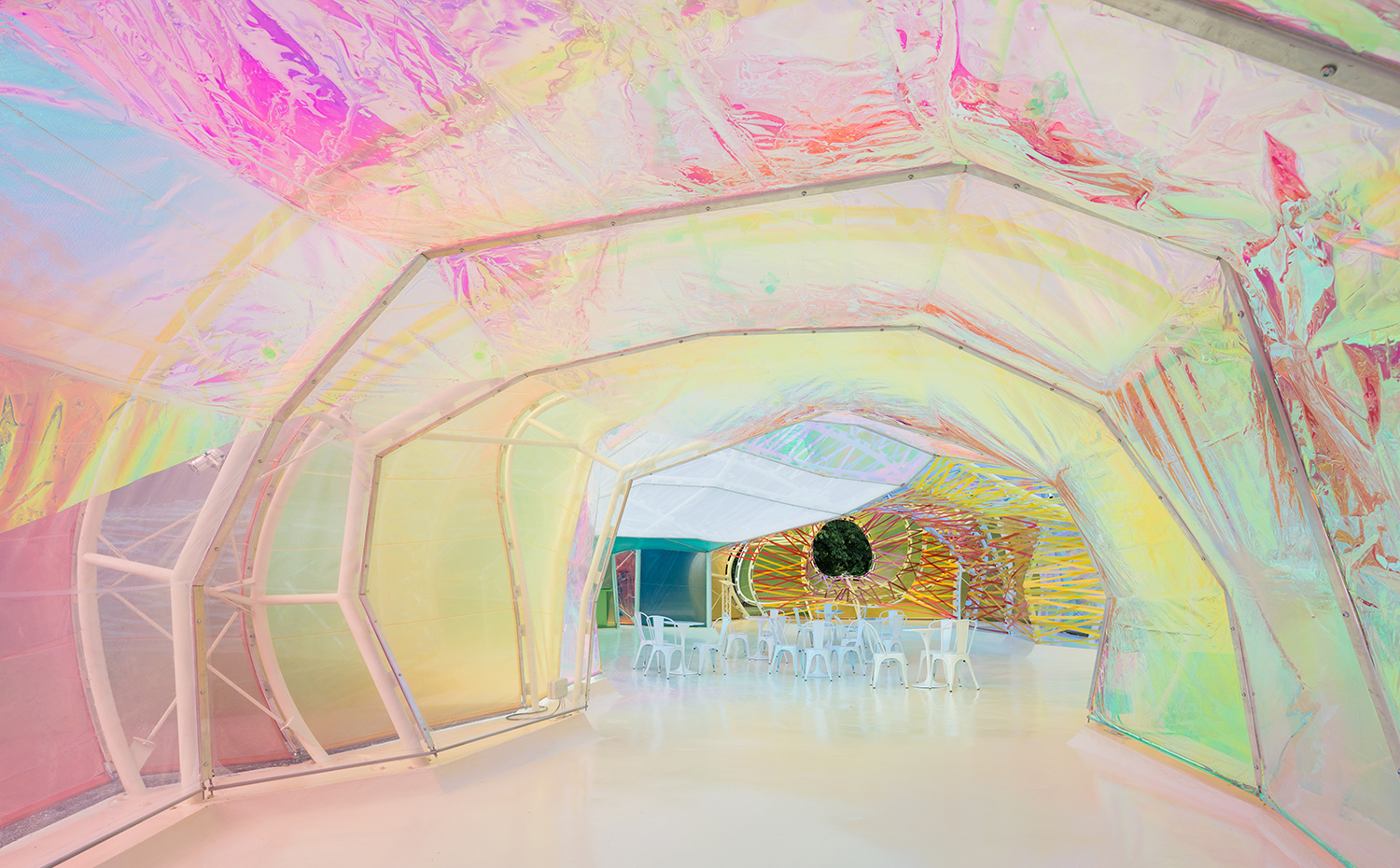 Pabellón de verano del estudio madrileño Selgascano en 2015 Elena Ochoa Foster