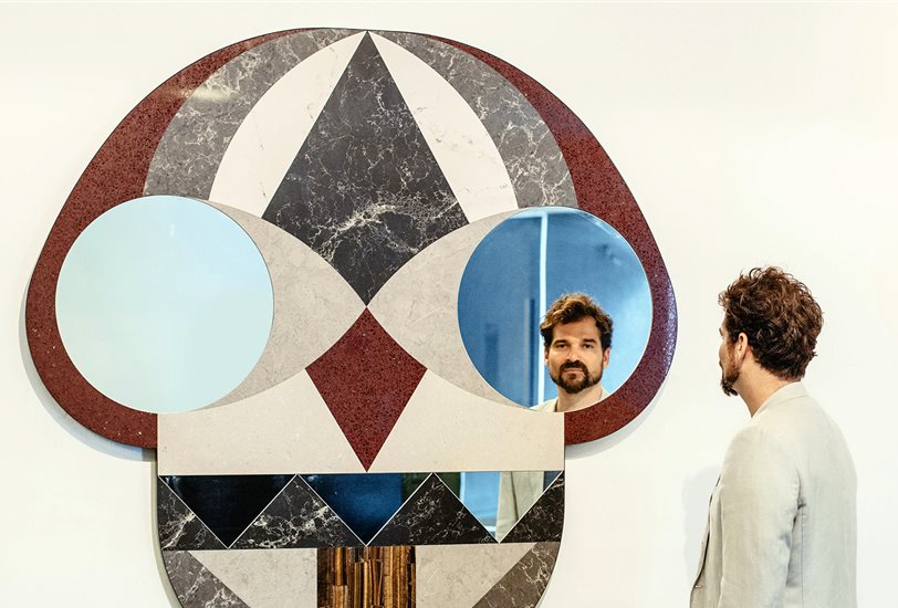 Con Stone Age Folk, Hayon demuestra que el cuarzo no solo sirve como material para superficies de cocina y baño