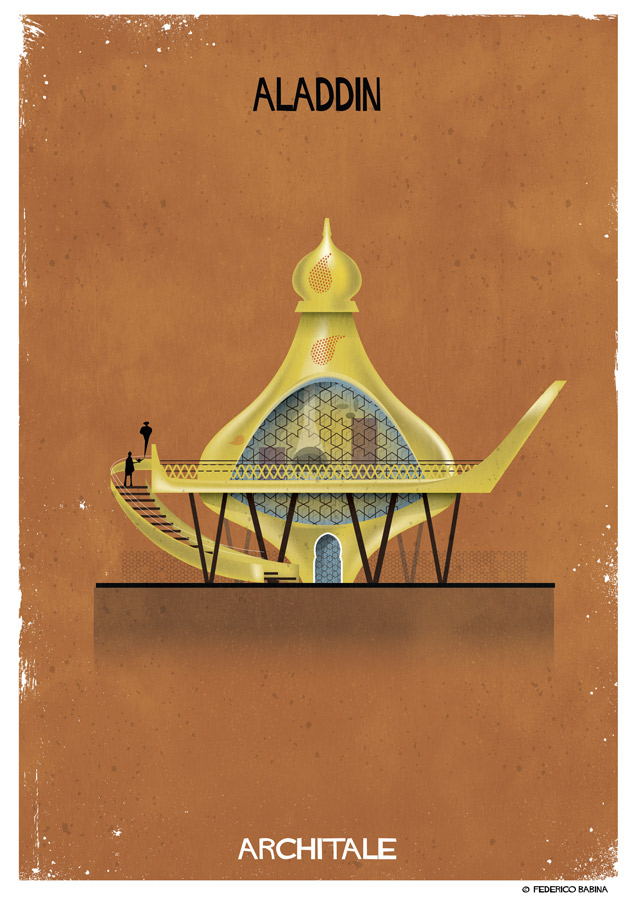 Architale 'Aladino' de Federico Babina
