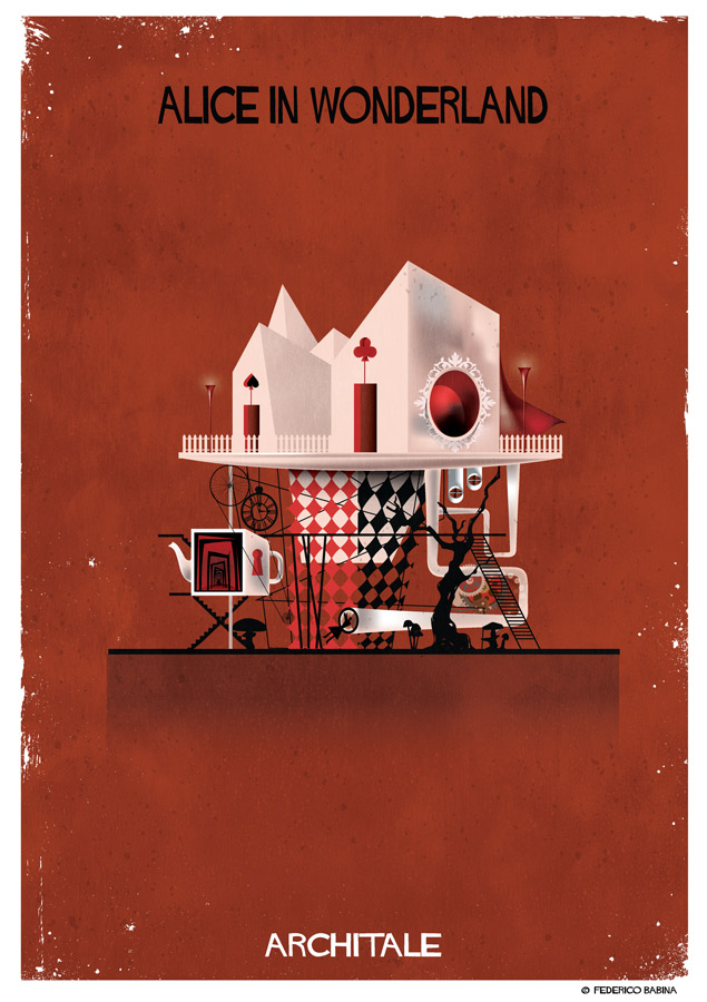 Architale 'Alice en el País de las Maravillas' de Federico Babina