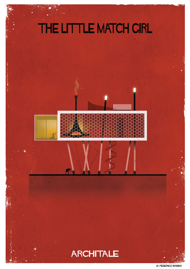 Architale 'La pequeña cerillera' de Federico Babina