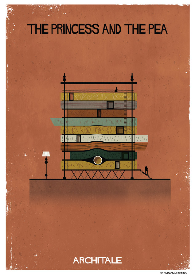 Architale 'La princesa y el guisante' de Federico Babina