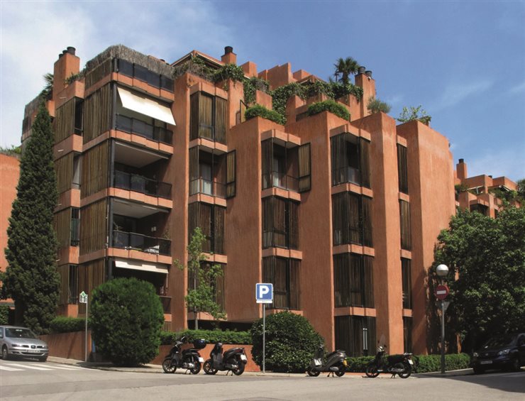 Viviendas Banco Urquijo, Barcelona, de José Antonio Coderch. 