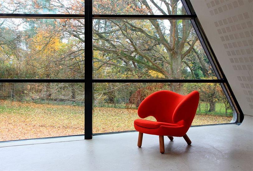 Para diseñar la silla Pelican se inspiró en el movimiento surrealista