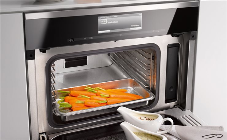 Horno combinado de vapor y microondas DGM 6800, de Míele
