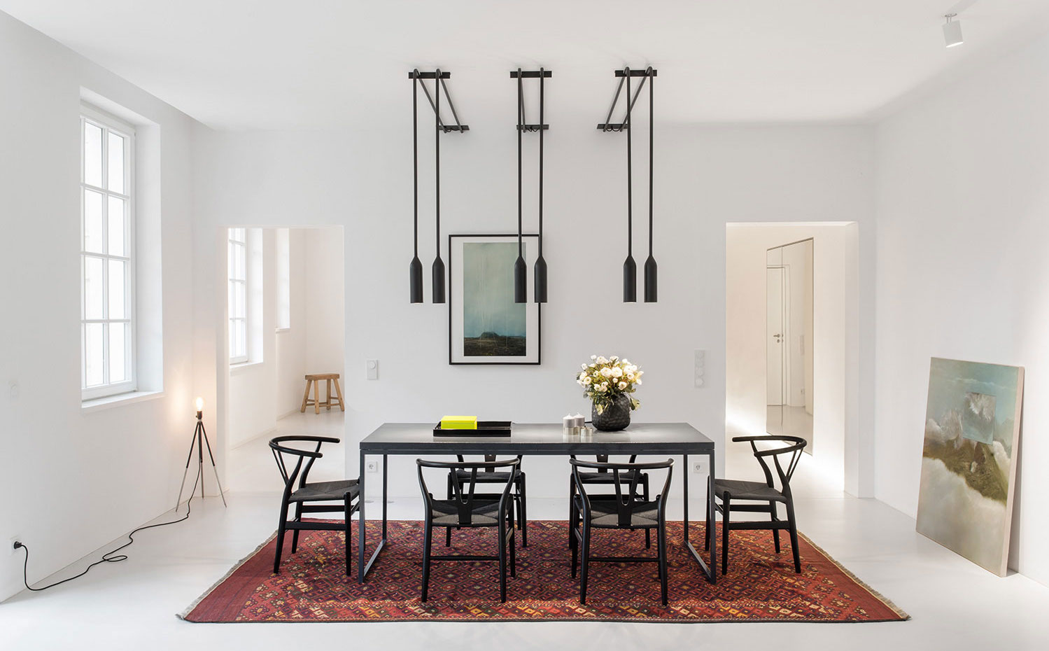 TS05-Boesenberg-Print. Los propios arquitectos diseñaron la mesa del comedor, de estilo industrial