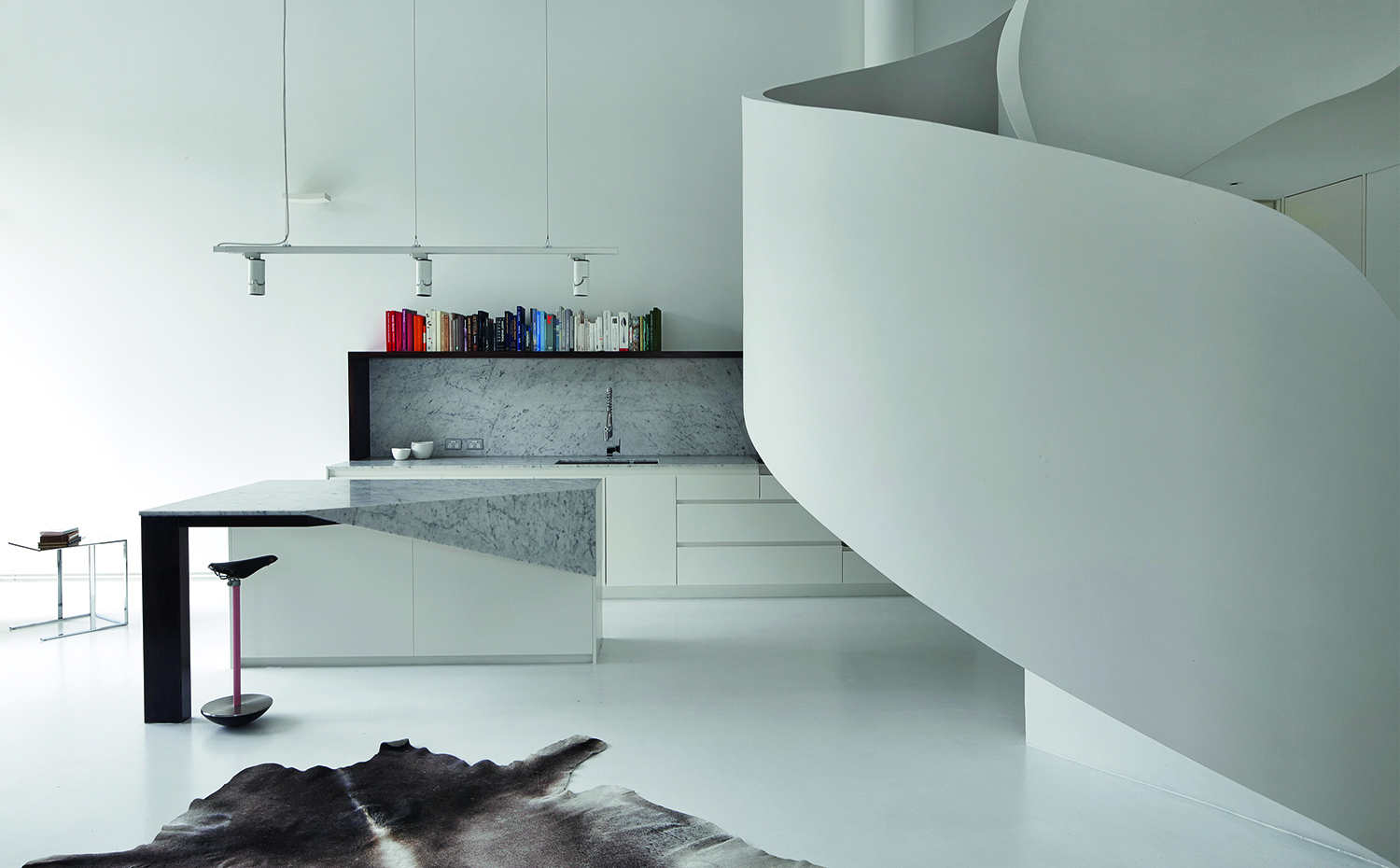 loft diseñado por Adrian Amore Architects.