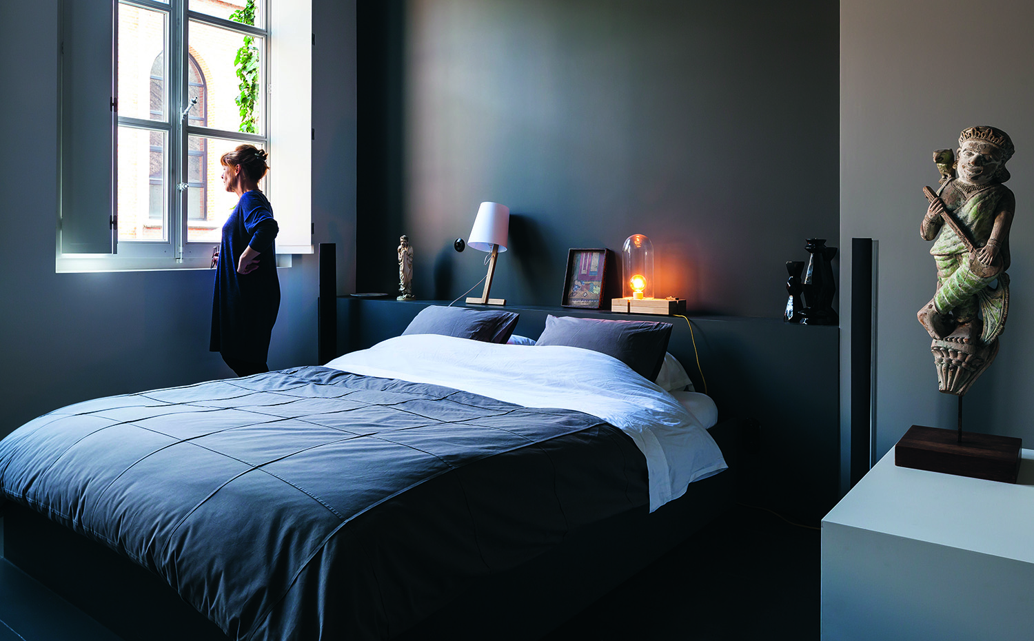 VTR515. El color azul es otra buena opción para el dormitorio, porque aporta sensación de calma y representa la seguridad interior