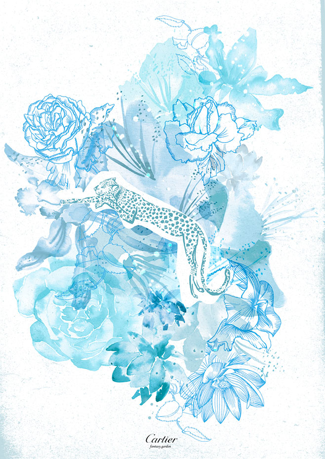 Cartier. Ilustración para Cartier (2014)