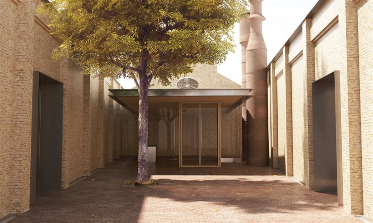 El centro conservará la atmósfera industrial del complejo original