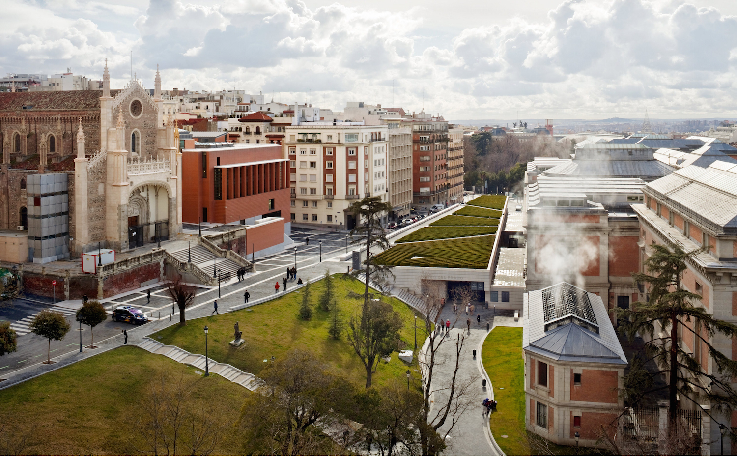 Ampliacion del Museo del Prado. Exposición de Rafael Moneo en el Thyssen