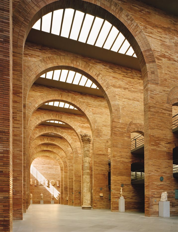 Museo Romano de Mérida. Exposición de Rafael Moneo en el Thyssen