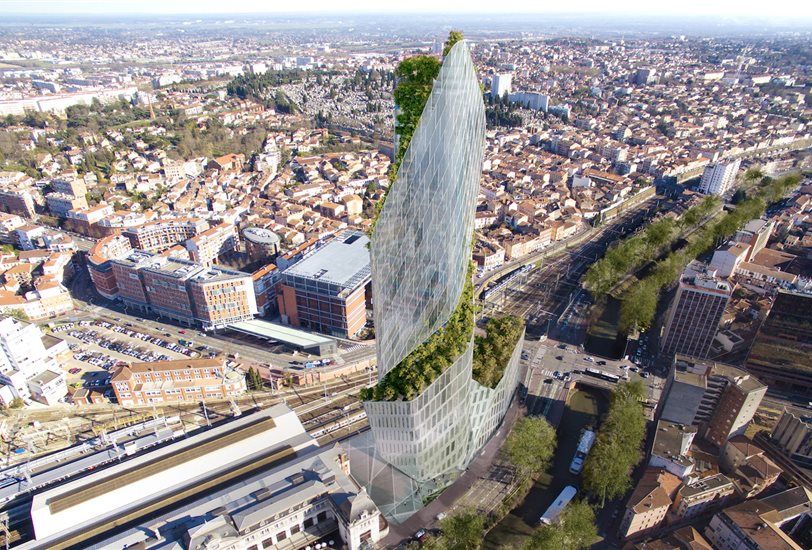 La torre Occitanie se levantará junto al Canal du Midi