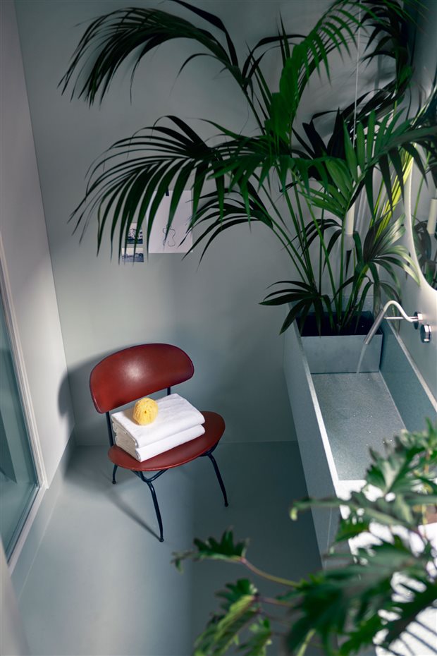 Casa Flora10. El verde de las plantas es otro de los colores primarios de Casa Flora
