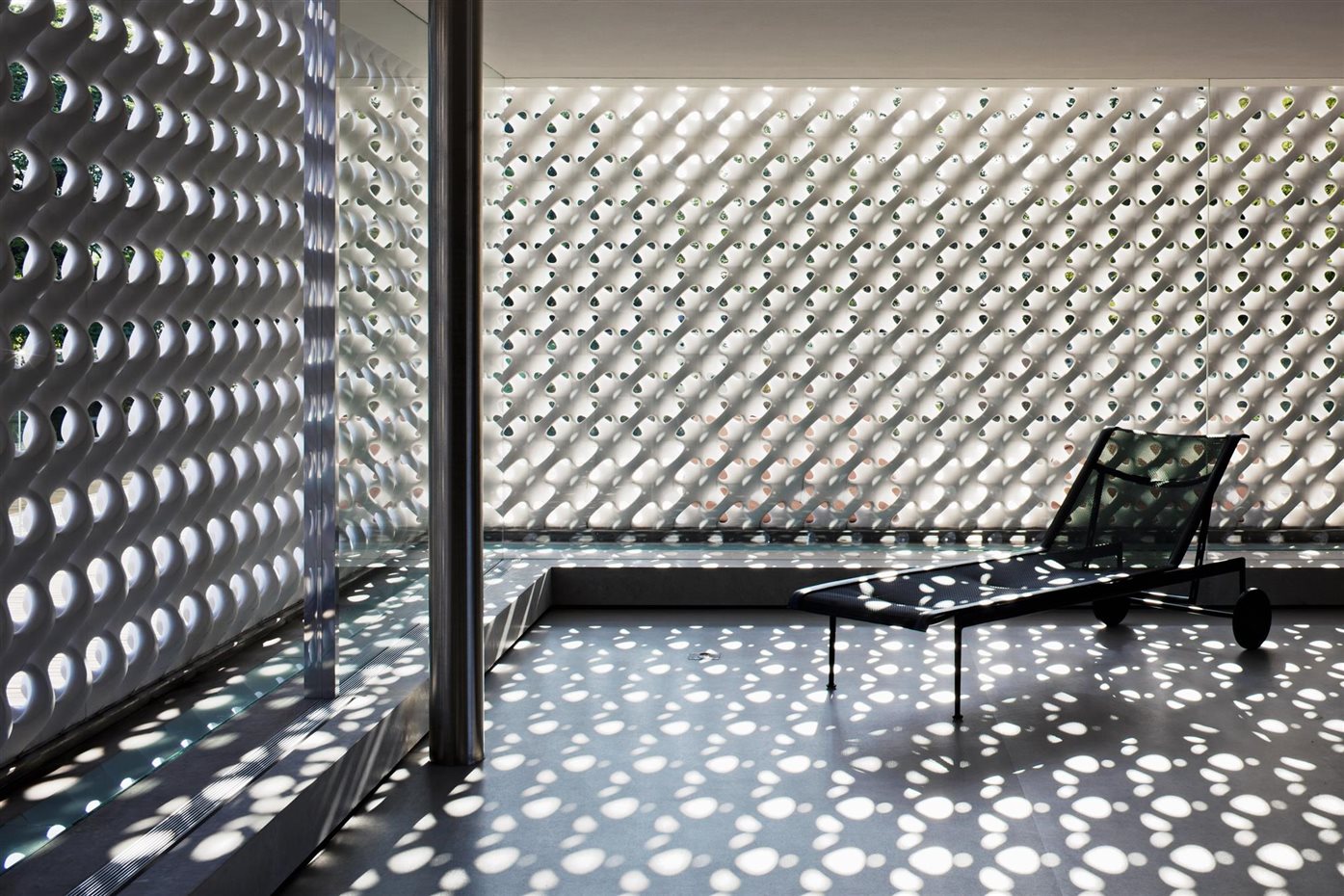 cerámica casa Cobogó en São Paulo, de Studio mk27 bloques cerámicos cobogós Brasil