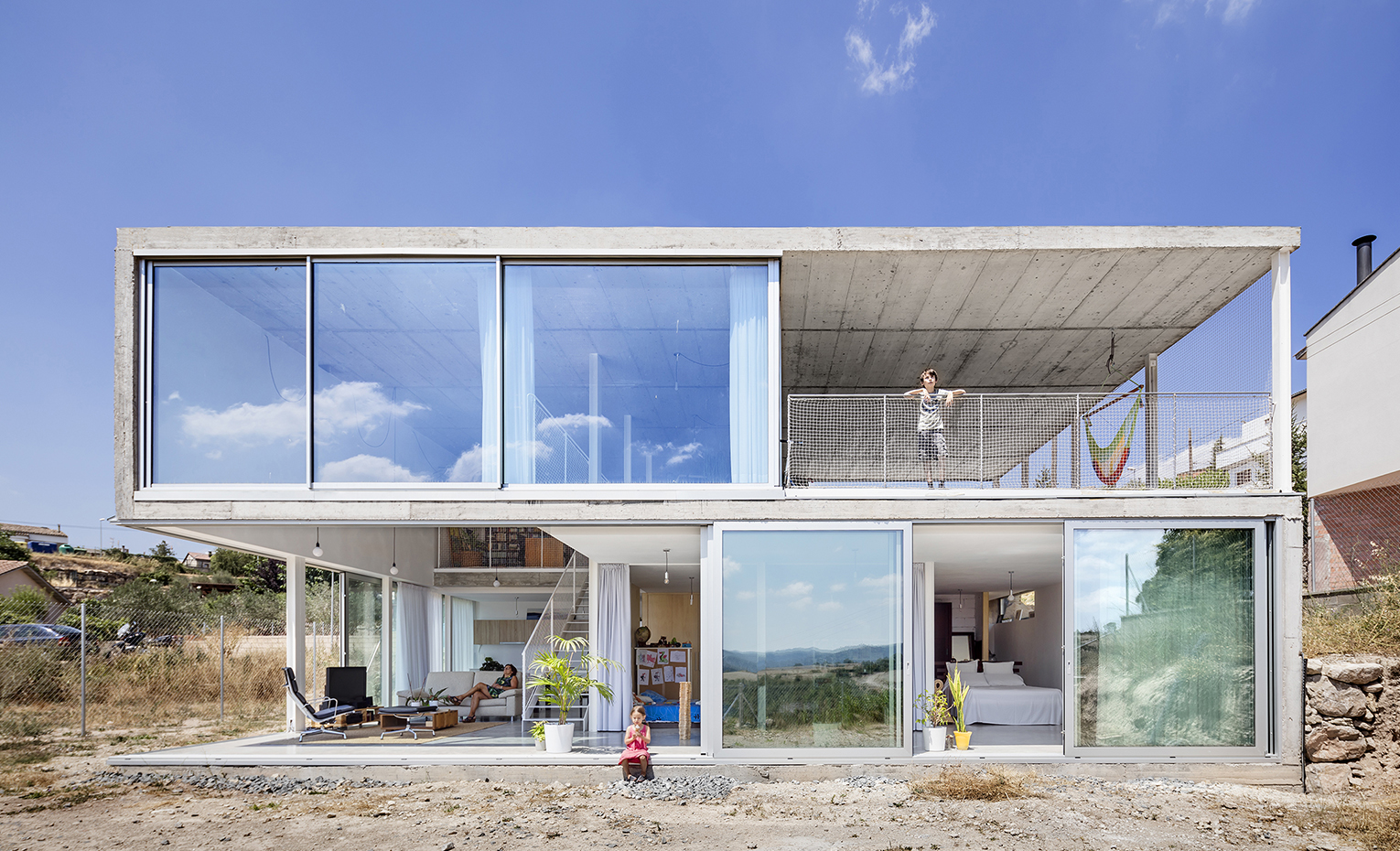 "Low cost, smart architecture", documental sobre la Casa Calders en Barcelona, de Joan Ramon Pascuets cortometrajes feria Barcelona Building Construmat