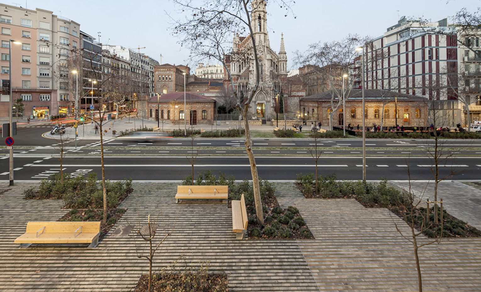 "Slow Living" o la transformación del Paseo de Sant Joan de Barcelona por Lola Doménech cortometrajes feria Barcelona Building Construmat