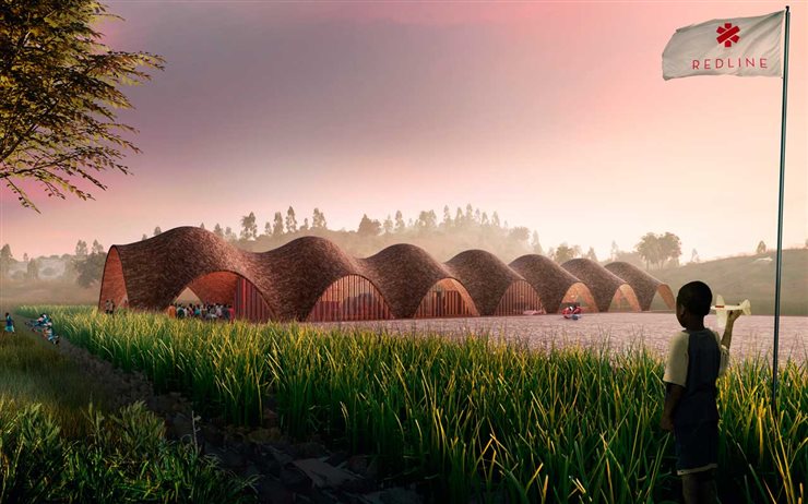 Aeropuerto para drones en África, de Norman Foster.