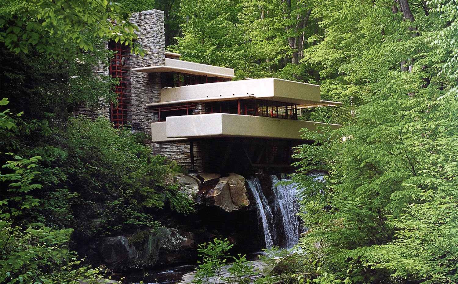 Kaufman house Casa de la Cascada Frank Lloyd Wright