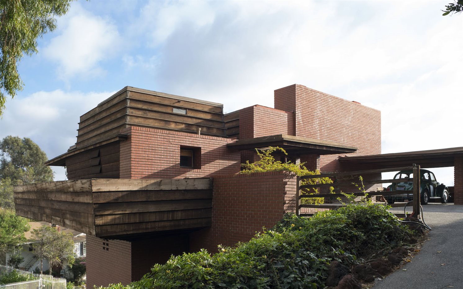 George Sturges residence en Los Angeles (1939) Frank Lloyd Wright