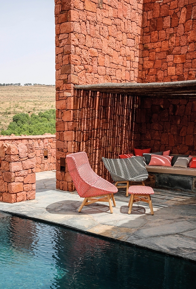 Butaca Mbrace, de Sebastian Herkner para Dedon.
