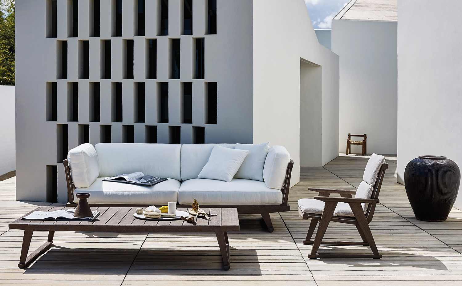 Sofá Gio, diseño de Antonio Citterio para B&B Italia.