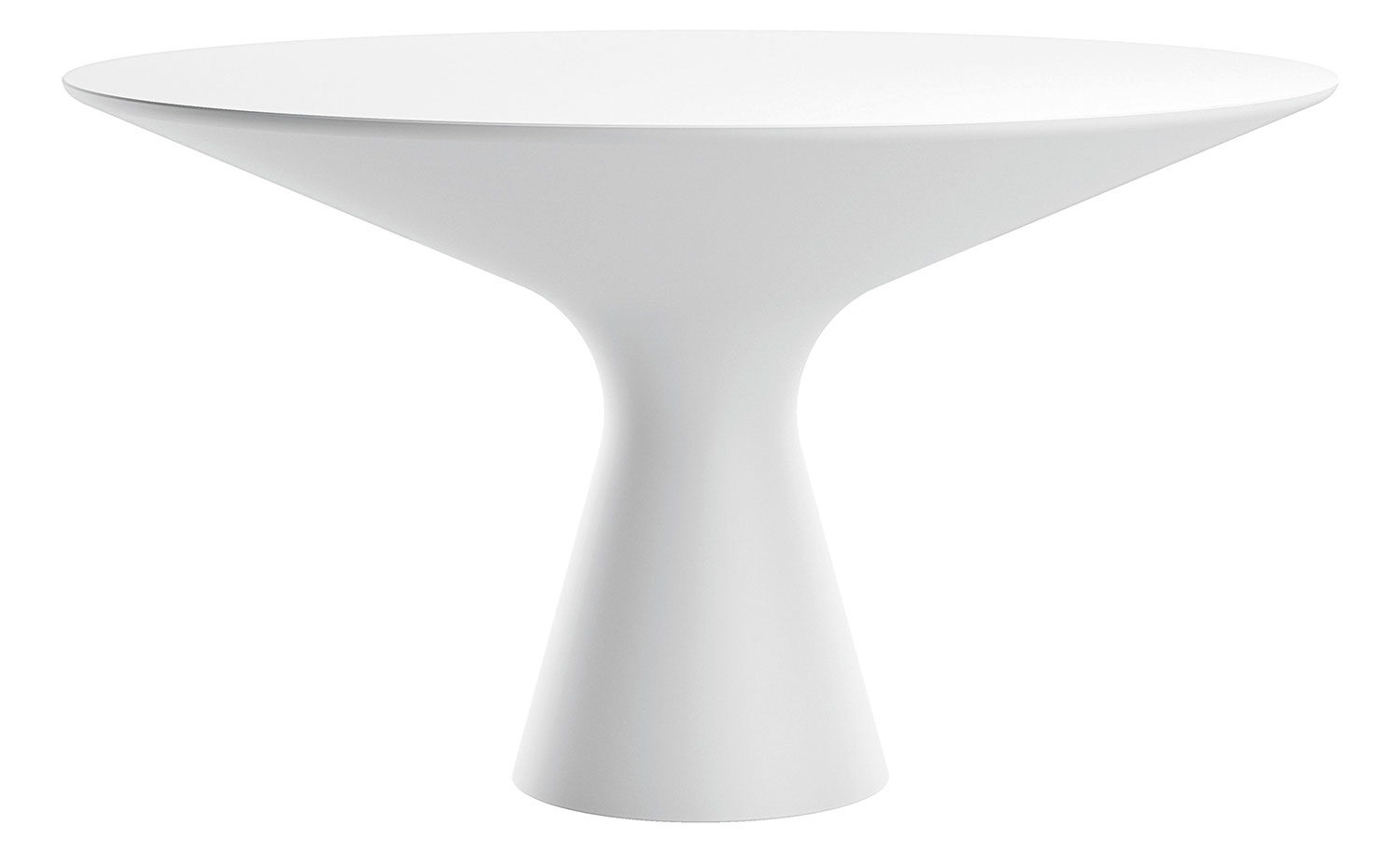 Mesa Blanco de Jacopo Zibardi para Zanotta