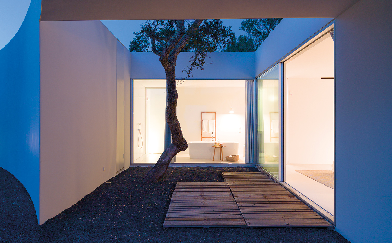 iluminación casa de Manuel y Francisco Aires Mateus