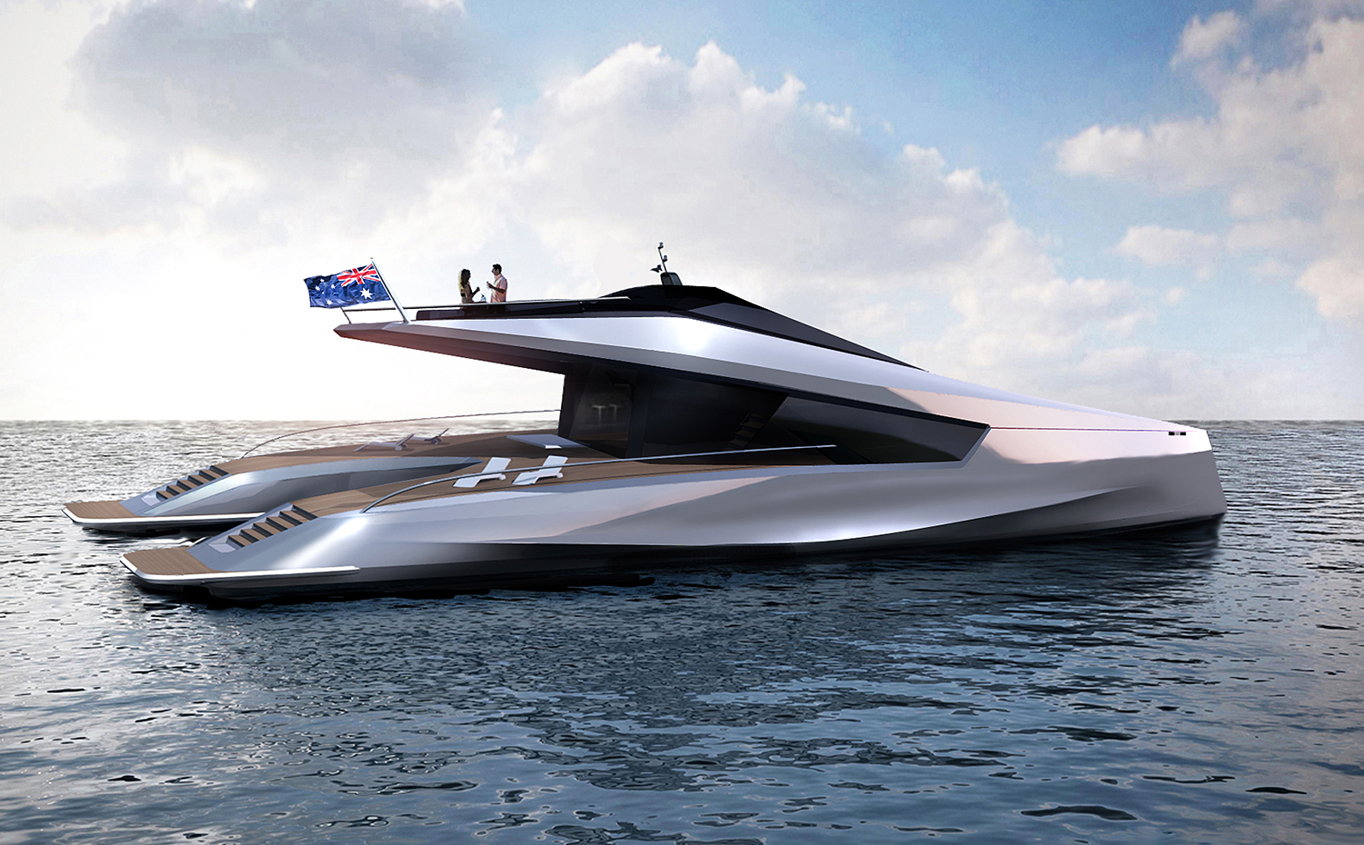 115-powerboat-Catamaran-Peugeot-Design-Lab-For-JFA-Sketches-06. Catamarán JFA