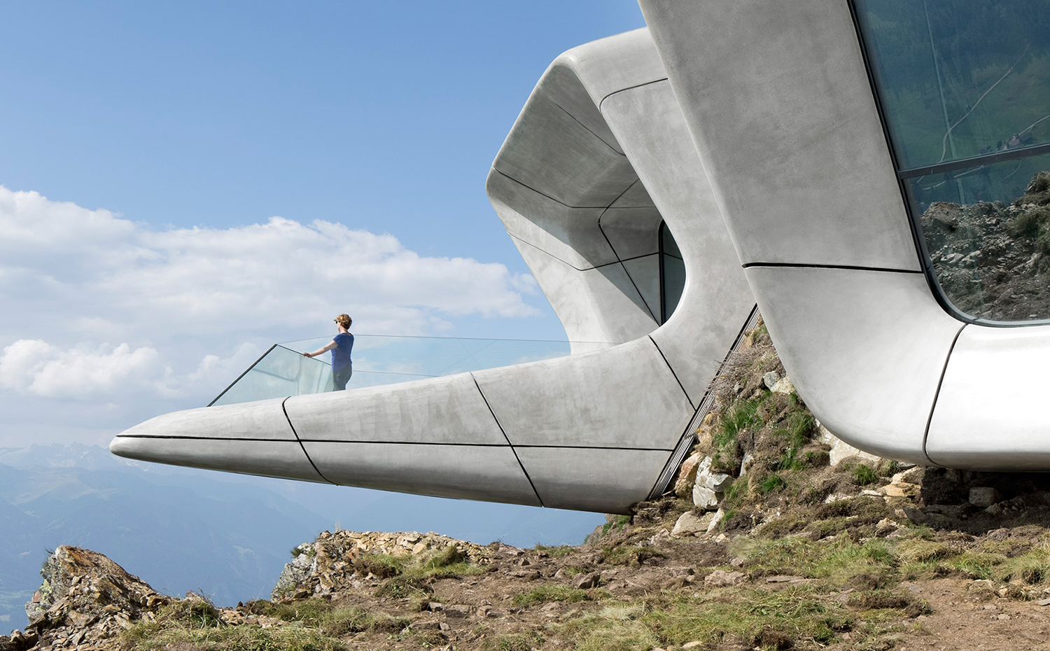 Messner Mountain Museum, Corones (2015) Zaha Hadid