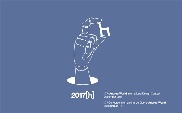Cartel del Concurso Internacional de Diseño Andreu World 2017