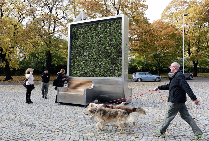 El CityTree se encuentra instalado ya en 25 ciudades de todo el mundo
