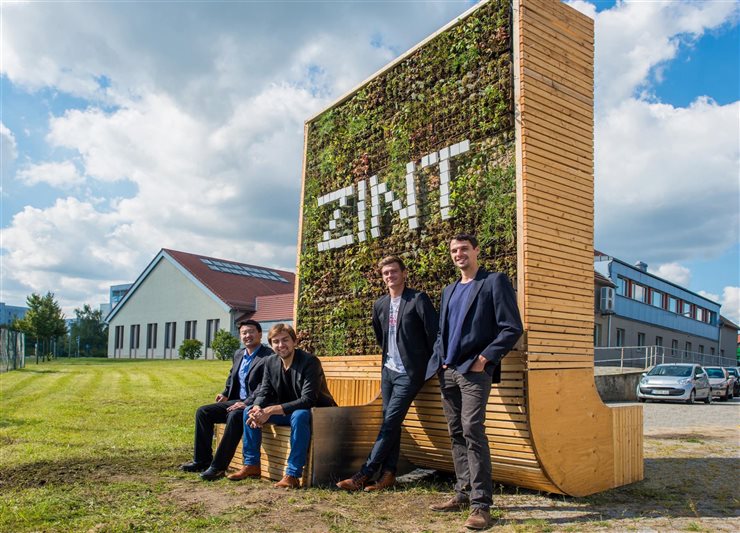 El grupo de diseñadores creadores del CityTree 