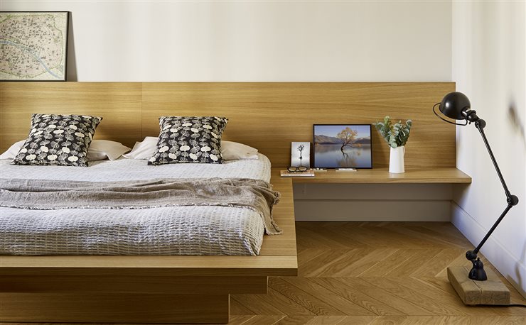 Casa de Circular Studio. La lámpara es el modelo Flexo, de la colección Loft, de Jieldé